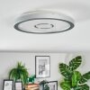 Simonstorp Plafoniera, Panel LED Argento, Bianco, 1-Luce