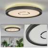 Simonstorp Plafoniera, Panel LED Nero, Bianco, 1-Luce