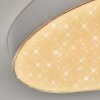 Elmar Plafoniera, Panel LED Bianco, 1-Luce