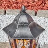 Lignac Lampada con piedistallo, Illuminazione viale Nero, Argento, 1-Luce