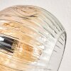 Ripoll Plafoniera, Lampada a sfera Ambrato, Chiaro, Grigio fumo, 10-Luci
