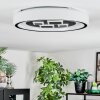 Jalon Plafoniera, Panel LED Bianco, 1-Luce, Telecomando