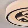 Jalon Plafoniera, Panel LED Bianco, 1-Luce, Telecomando