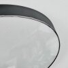 Elmar Plafoniera, Panel LED Nero, 1-Luce