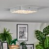 Esmar Plafoniera, Panel LED Argento, 1-Luce