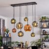 Ripoll Lampadario a sospensione, Lampada a sfera, Lampada a sospensione Blu, Verde, Ramato, 8-Luci