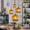 Koyoto Lampadario a sospensione, Lampada a sfera, Lampada a sospensione a cluster Oro, 4-Luci