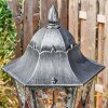 Lignac Lampione multibraccia, Illuminazione viale Nero, Argento, 3-Luci