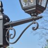 Naofe Lampione multibraccia, Illuminazione viale Nero, 2-Luci
