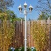 Naofe Lampione multibraccia, Illuminazione viale Bianco, 3-Luci