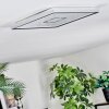 Simonstorp Plafoniera, Panel LED Argento, Bianco, 1-Luce