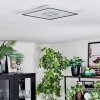Simonstorp Plafoniera, Panel LED Argento, Bianco, 1-Luce
