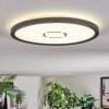 Simonstorp Plafoniera, Panel LED Nero, Bianco, 1-Luce
