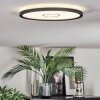Simonstorp Plafoniera, Panel LED Nero, Bianco, 1-Luce