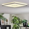 Simonstorp Plafoniera, Panel LED Argento, Bianco, 1-Luce