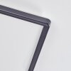 Simonstorp Plafoniera, Panel LED Nero, Bianco, 1-Luce