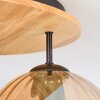 Koyoto Plafoniera, Lampada a sfera 40 cm Écru, Nero, 3-Luci