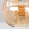 Koyoto Plafoniera, Lampada a sfera 40 cm Écru, Nero, 3-Luci