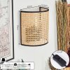 Abedim Lampade Up & Down, Applique Nero, 1-Luce