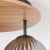 Koyoto Plafoniera, Lampada a sfera 40 cm Écru, Nero, 3-Luci