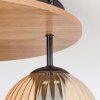 Koyoto Plafoniera, Lampada a sfera 40 cm Écru, Nero, 3-Luci