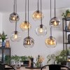 Ripoll Lampadario a sospensione, Lampada a sfera, Lampada a sospensione Ambrato, Chiaro, Grigio fumo, 8-Luci