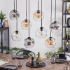 Ripoll Lampadario a sospensione, Lampada a sfera, Lampada a sospensione Ambrato, Chiaro, Grigio fumo, 8-Luci