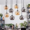 Ripoll Lampadario a sospensione, Lampada a sfera, Lampada a sospensione Ambrato, Grigio fumo, 8-Luci