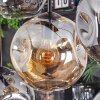 Ripoll Lampadario a sospensione, Lampada a sfera, Lampada a sospensione Ambrato, Grigio fumo, 8-Luci