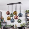 Ripoll Lampadario a sospensione, Lampada a sfera, Lampada a sospensione Blu, Oro, Verde, Ramato, 8-Luci