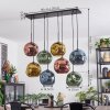 Ripoll Lampadario a sospensione, Lampada a sfera, Lampada a sospensione Blu, Oro, Verde, Ramato, 8-Luci