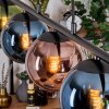 Gastor Lampadario a sospensione, Lampada a sfera, Lampada a sospensione Blu, Verde, Ramato, 5-Luci