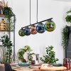 Gastor Lampadario a sospensione, Lampada a sfera, Lampada a sospensione Blu, Verde, Ramato, 5-Luci