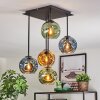 Ripoll Plafoniera, Lampada a sfera Blu, Oro, Verde, 5-Luci