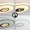 Loron Plafoniera, Panel LED Argento, Bianco, 1-Luce
