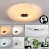 Luvan Plafoniera LED Bianco, 1-Luce