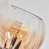 Koyoto Lampada a sfera, Lampada da terra Ambrato, Chiaro, 3-Luci