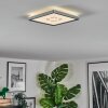 Simonstorp Plafoniera, Panel LED Argento, Bianco, 1-Luce