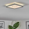 Simonstorp Plafoniera, Panel LED Argento, Bianco, 1-Luce