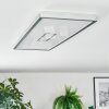 Simonstorp Plafoniera, Panel LED Argento, Bianco, 1-Luce