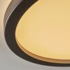 Xarel Plafoniera, Panel LED Nero, 1-Luce