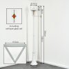 Hongkong Lampione multibraccia, Illuminazione viale Bianco, 1-Luce