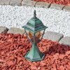 Naofe Lampada con piedistallo, Illuminazione viale Verde, Nero, 1-Luce