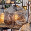 Ripoll Lampadario a sospensione, Lampada a sfera, Lampada a sospensione Ambrato, Grigio fumo, 6-Luci