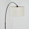 Bassagoda Lampada da terra Nero, 1-Luce