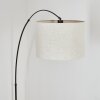 Bassagoda Lampada da terra Cromo, Nero, 1-Luce