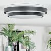 Orvan Plafoniera, Panel LED Nero, Bianco, 1-Luce