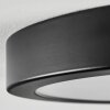 Isela Plafoniera, Panel LED Nero, 1-Luce