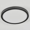 Isela Plafoniera, Panel LED Nero, 1-Luce