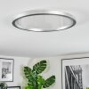 Xarel Plafoniera, Panel LED Argento, 1-Luce